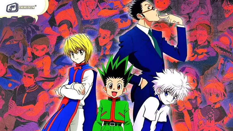 Hunter x Hunter follows Gon Freecss, who wants to be a Hunter
