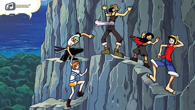 The movie follows Luffy and the Straw Hat Pirates on their journey to find a treasure chest drifting on the sea