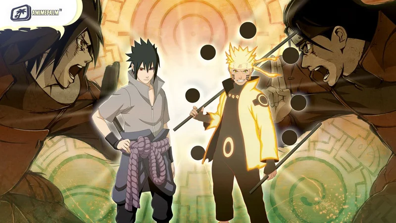 Naruto Shippuden key visual—iconic action fantasy anime with ninja battles, jutsu, and hero growth.