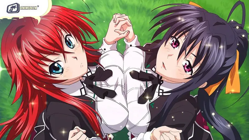 Supernatural battles and romantic dynamics in the High School DxD harem anime