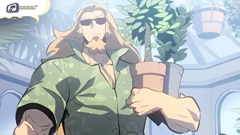 Portrait of the prideful National Level Hunter Thomas Andre from Solo Leveling