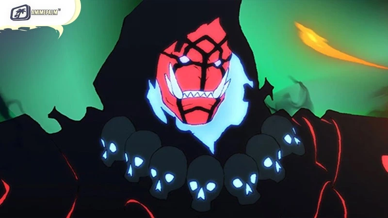 Tusk the High Orc Shaman in Solo Leveling characters' shadows