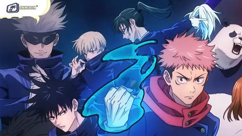 Jujutsu Kaisen Anime of the Year featuring Yuji Itadori and cursed spirits