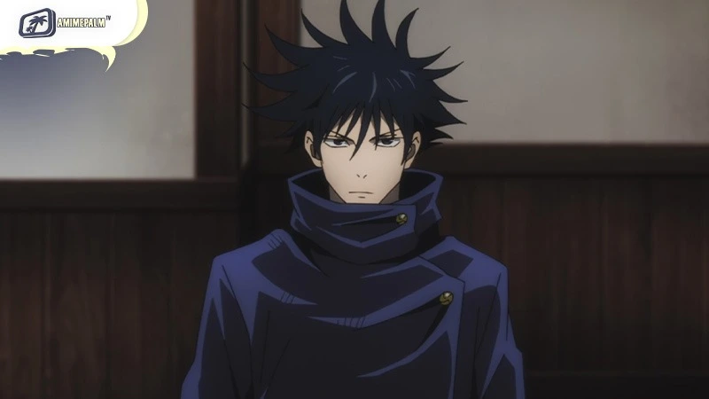 Megumi Fushiguro using the Ten Shadows Technique in Jujutsu Kaisen