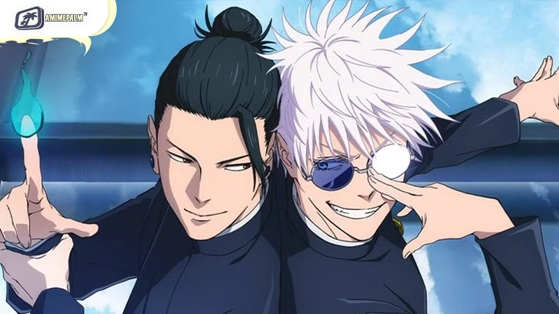 Young Satoru Gojo and Suguru Geto in Jujutsu Kaisen Season 2 Hidden Inventory Arc