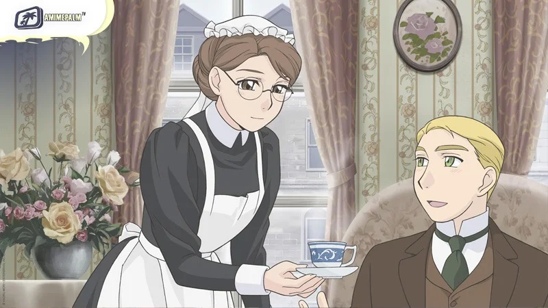 Emma A Victorian Romance anime review - Emma and William Jones cross-class romance