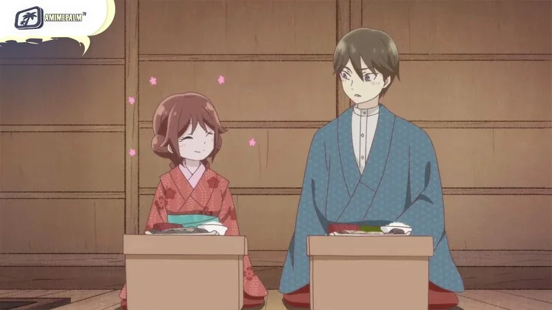 Taisho Otome Fairy Tale anime review - Tamahiko Shima and Yuzuki Tachibana historical romance