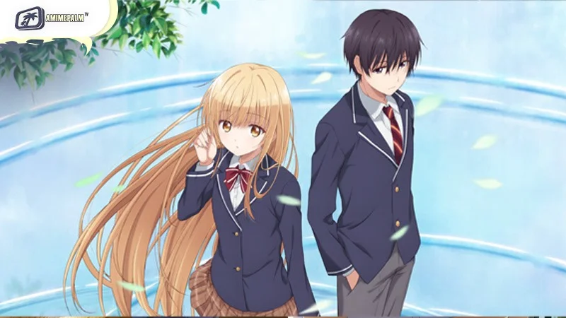 The Angel Next Door Spoils Me Rotten anime review - Mahiru Shiina and Amane Fujii romance