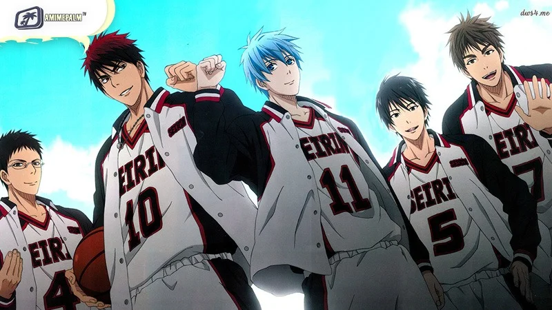 Kuroko’s Basketball – Generation of Miracles intense rivalry showdown